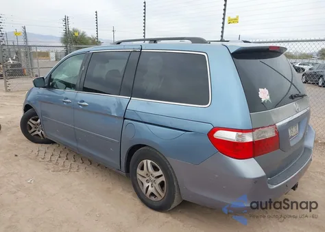 2005 Honda Odyssey Touring from USA, damaged, VIN 5FNRL38815B036962